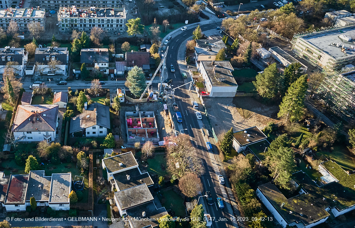 07.01.2023 - Baustelle Niederalmstraße 16
